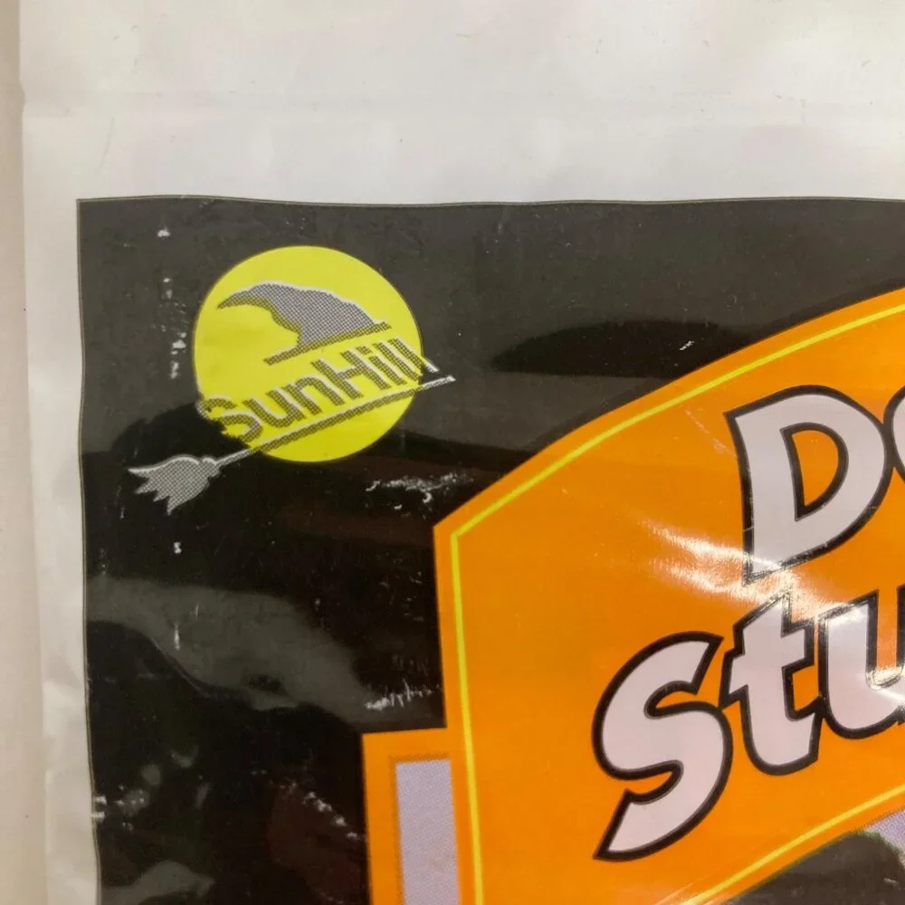 Vintage Sunhill Deluxe Giant Stuff a Pumpkin Leaf Bag‎ w cat 56 x 60